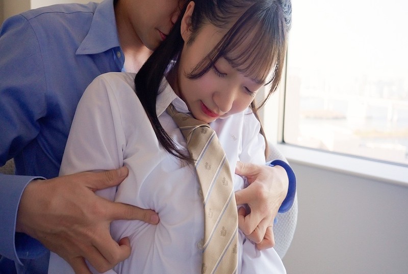 S-CUTE-1030-02 穿制服、不戴胸罩的女孩喜欢硬梆梆的鸡巴。 素人-sez