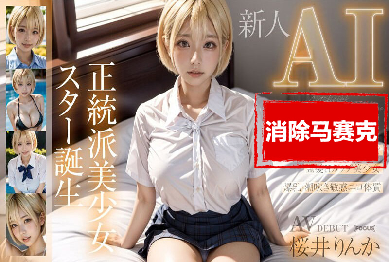 AIFOCS-002 【新人 AI】正统派 美少女明星诞生 金发H罩杯 樱井玲香 樱井玲香-sez